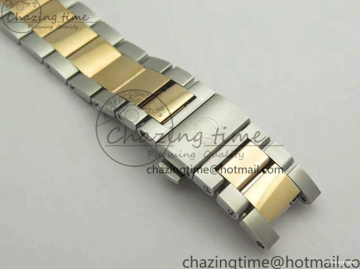 0327 Thermal Speedmaster ’57 Co-Axial SS RG OMF 1:1 Best Edition White Dial On SS RG Bracelet A9300 (Free Leather Strap) 8074